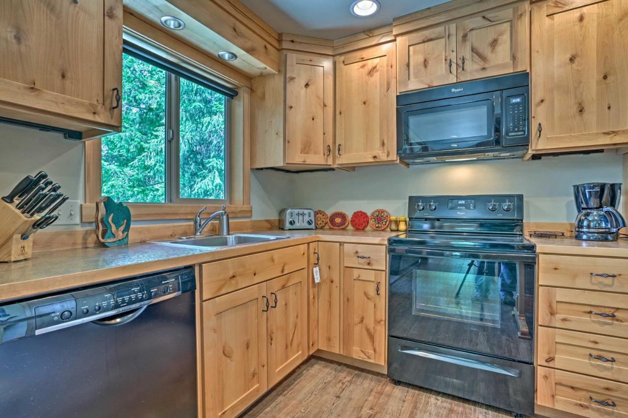 Private Leavenworth Cabin With Mtn Views And Fire Pit Dış mekan fotoğraf
