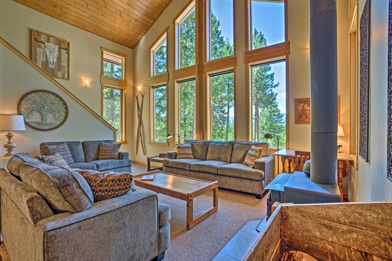 Private Leavenworth Cabin With Mtn Views And Fire Pit Dış mekan fotoğraf