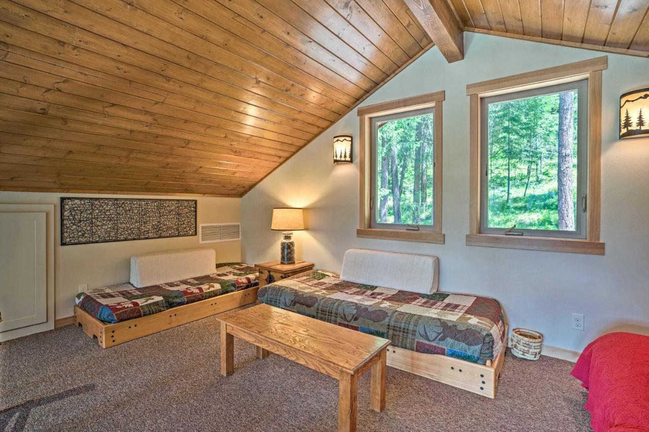 Private Leavenworth Cabin With Mtn Views And Fire Pit Dış mekan fotoğraf